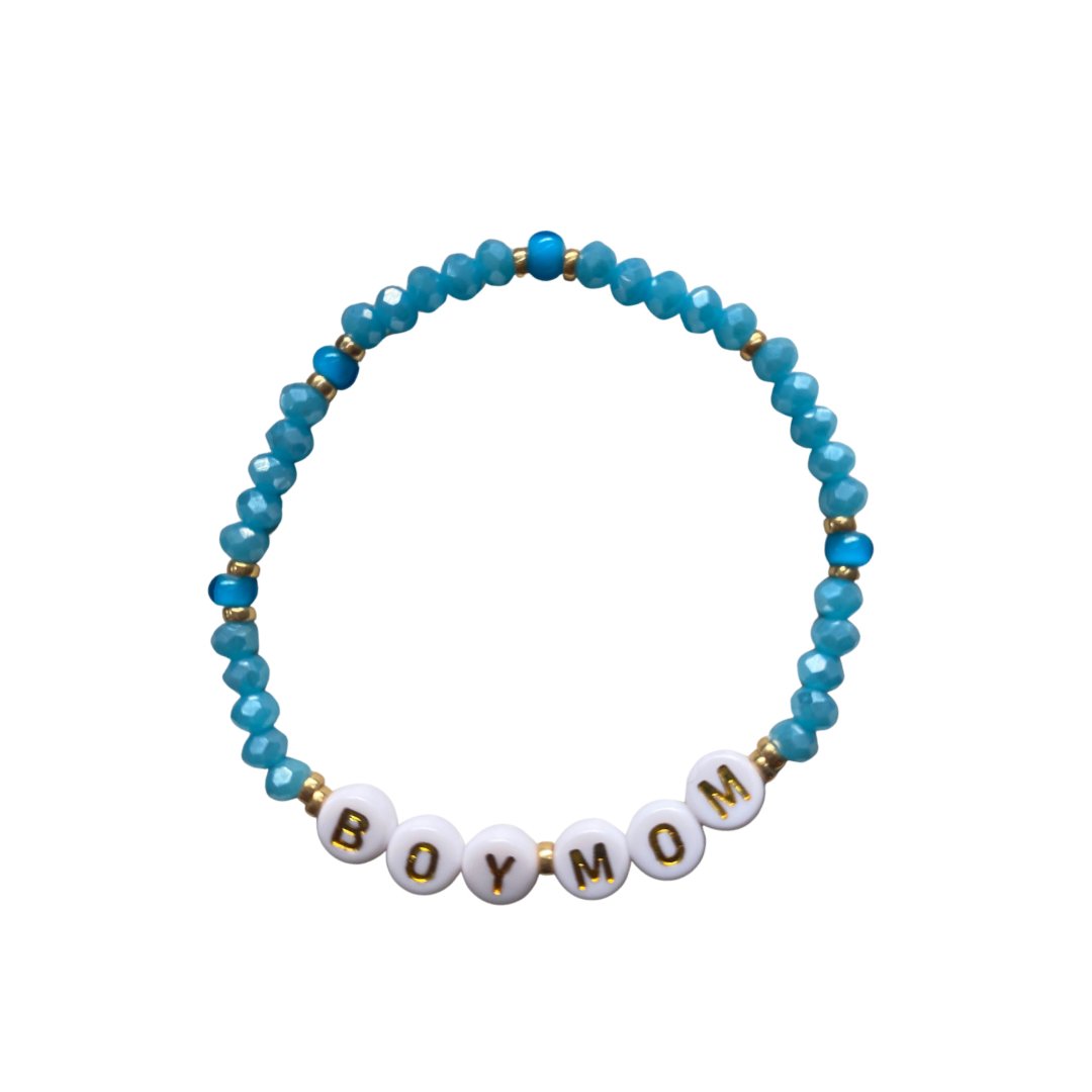 boy mom bracelet