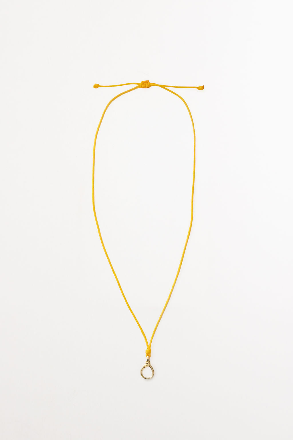 corded charm necklace