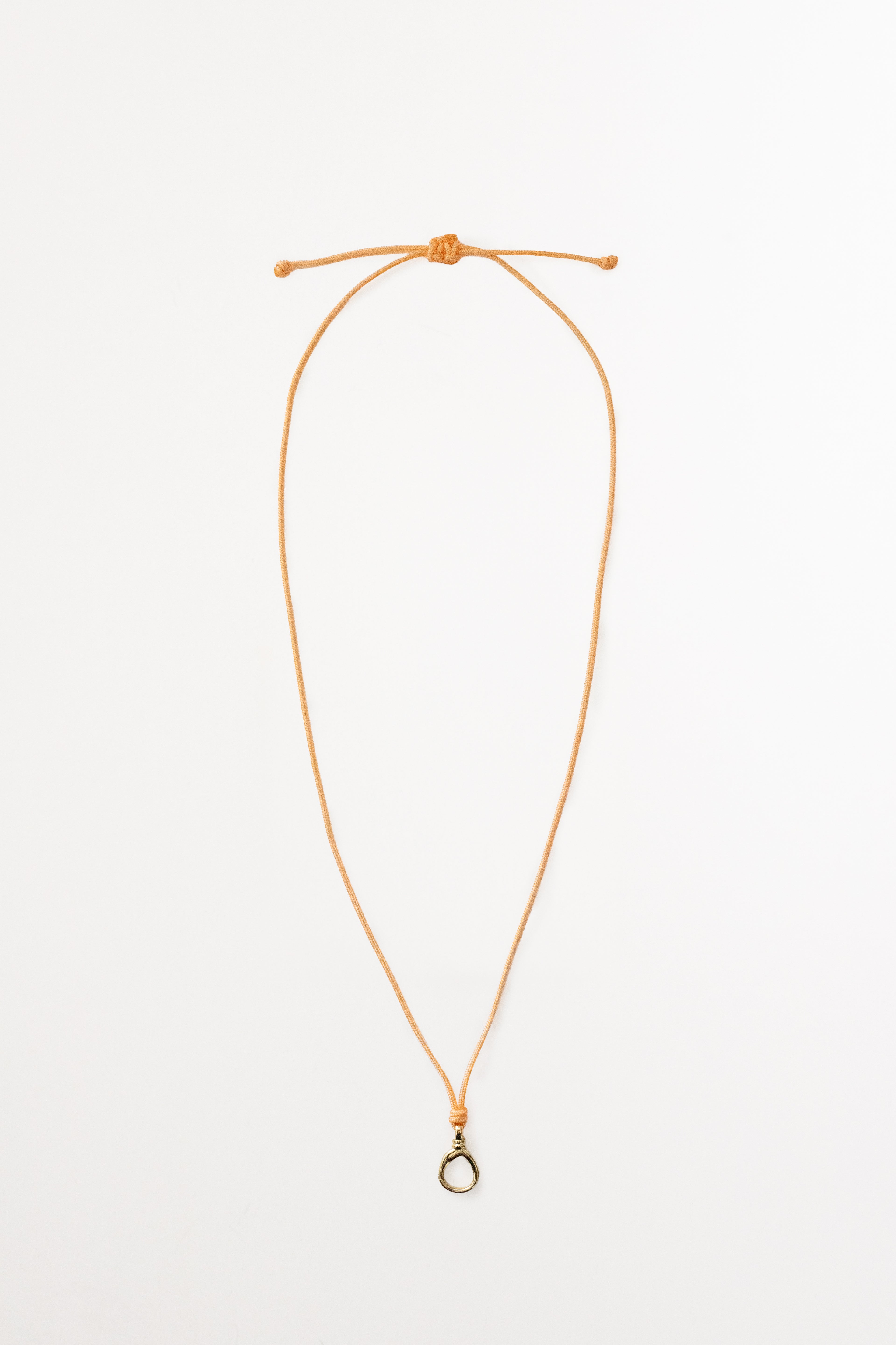 corded charm necklace