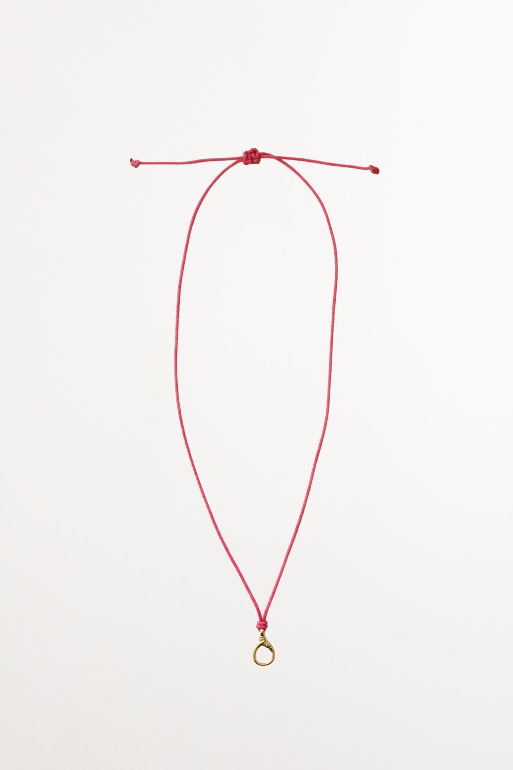 corded charm necklace