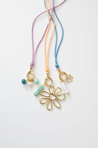 corded charm necklace