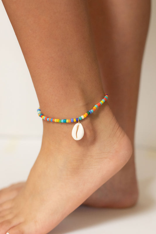 The "Rainbow" Anklet