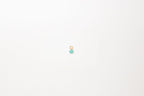 faceted amazonite charm