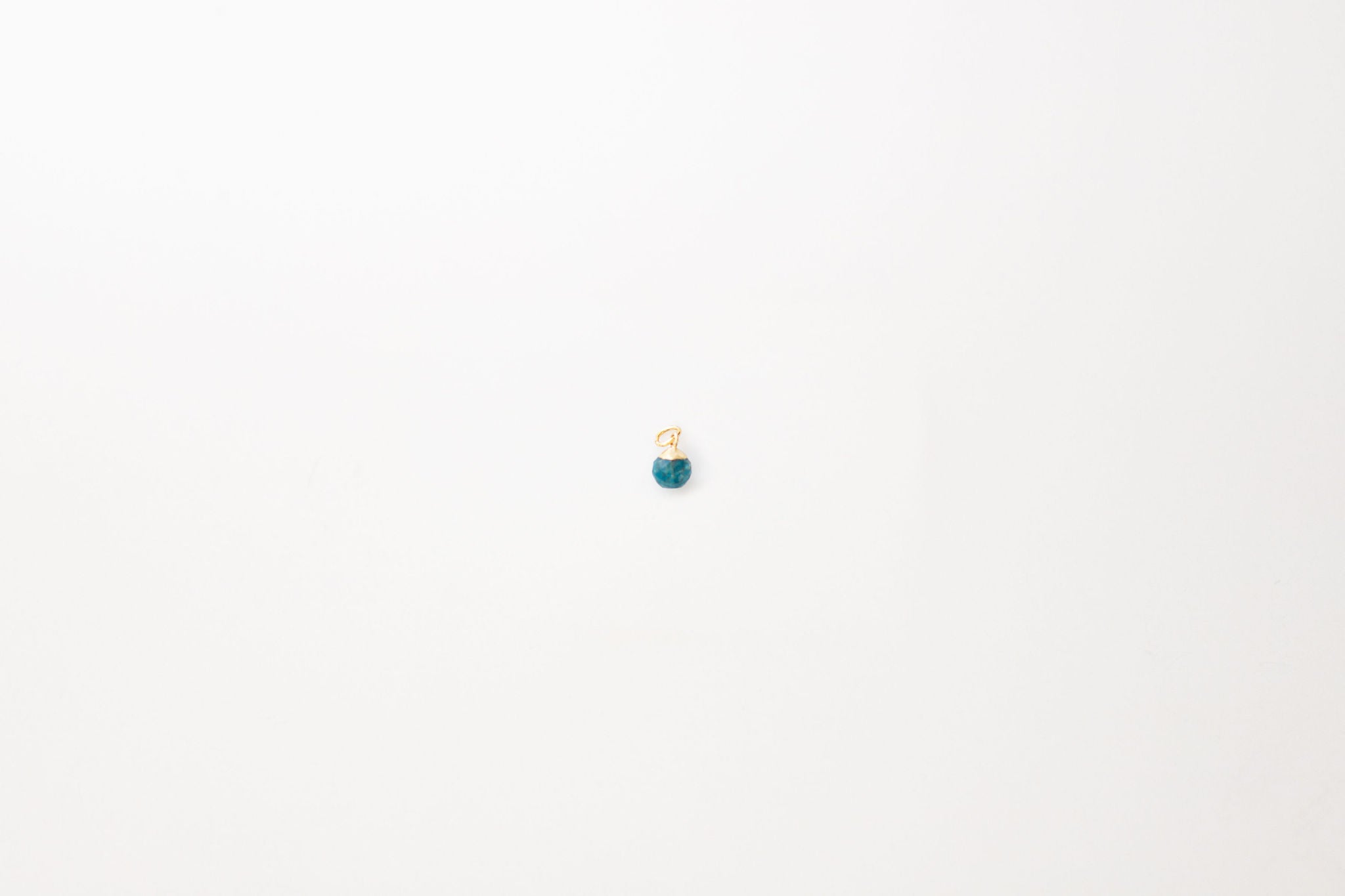 faceted apatite charm