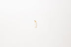 rectangular bezel shell pearl charm
